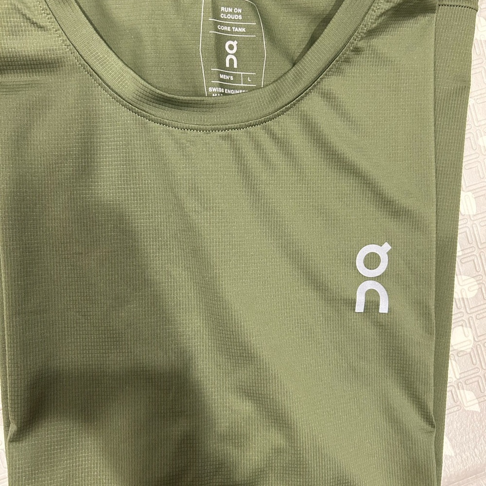 On Running Green Performance Tank Top